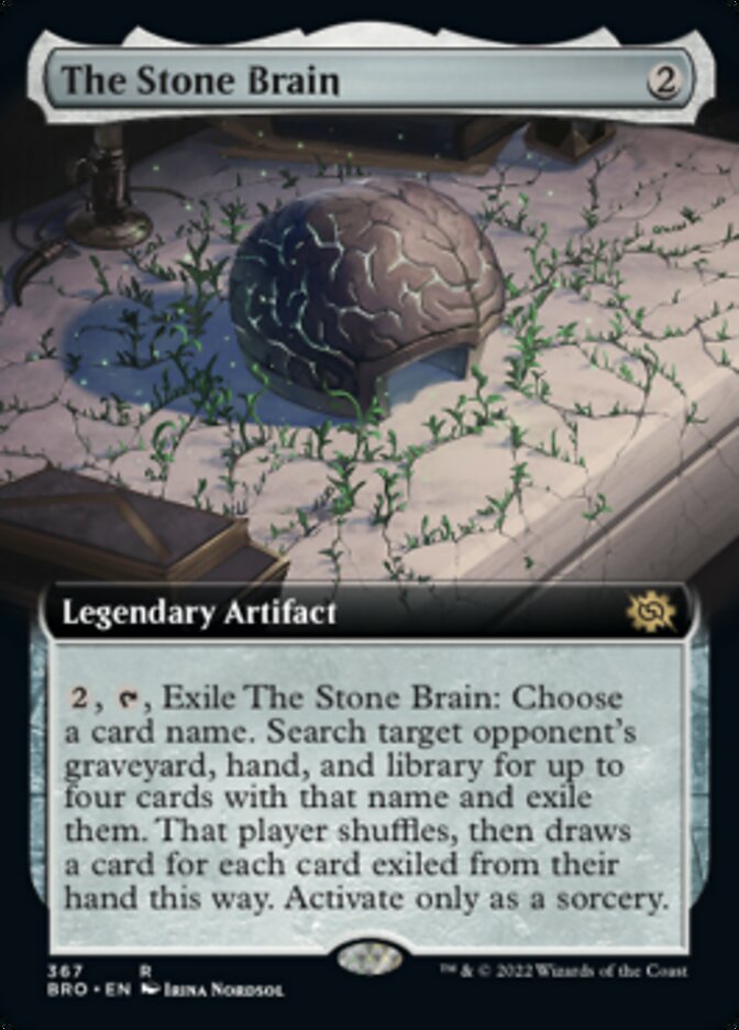 The Stone Brain (Extended Art) [The Brothers' War] | North Valley Games