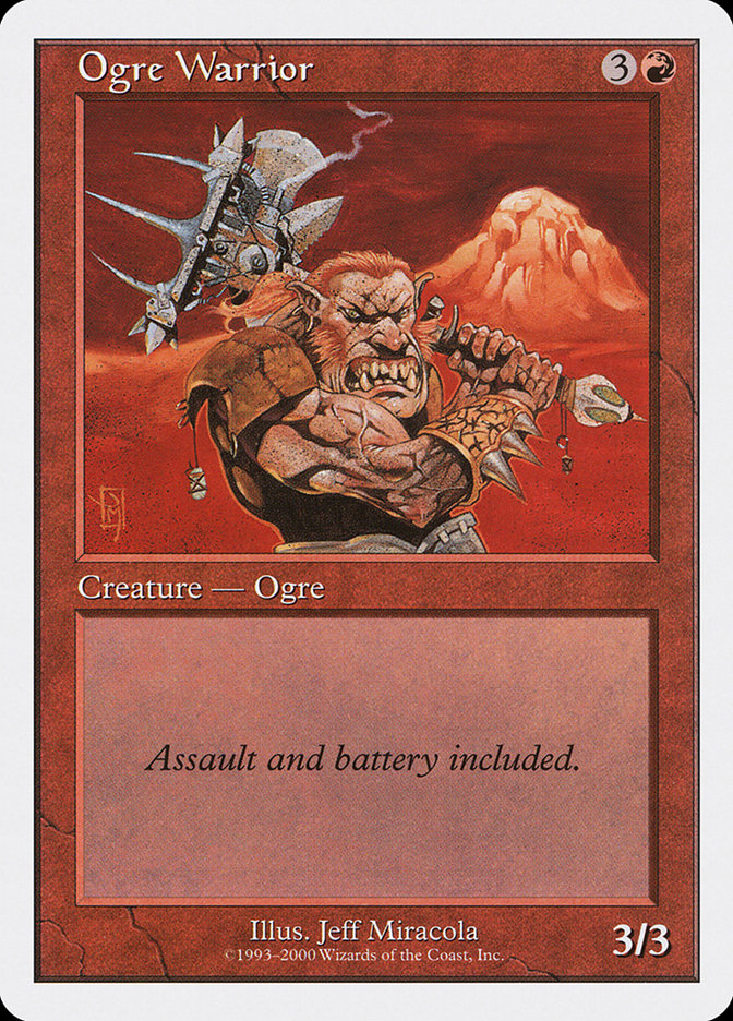 Ogre Warrior [Starter 2000] | North Valley Games