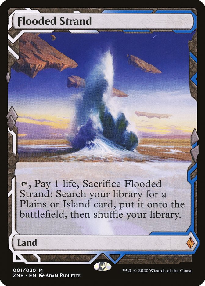 Flooded Strand (Expeditions) [Zendikar Rising Expeditions] | North Valley Games
