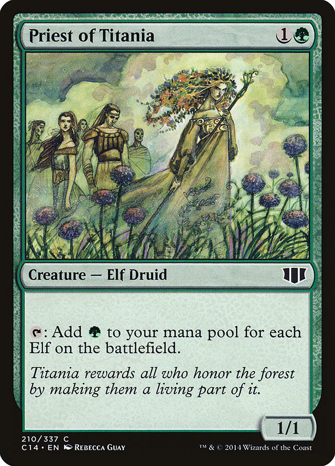 Priest of Titania [Commander 2014] | North Valley Games