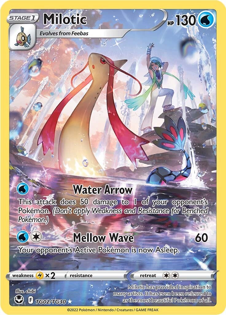 Milotic (TG02/TG30) [Sword & Shield: Silver Tempest] | North Valley Games