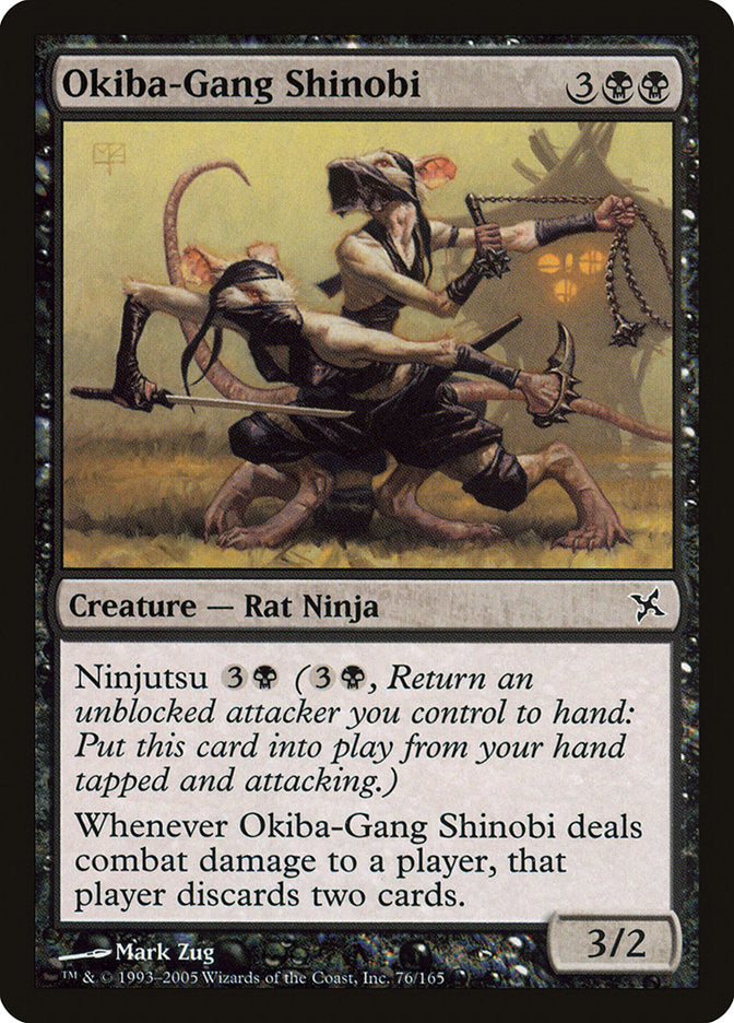 Okiba-Gang Shinobi [Betrayers of Kamigawa] | North Valley Games