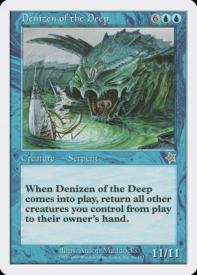 Denizen of the Deep [Starter 1999] | North Valley Games