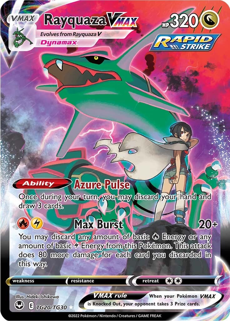 Rayquaza VMAX (TG20/TG30) [Sword & Shield: Silver Tempest] | North Valley Games