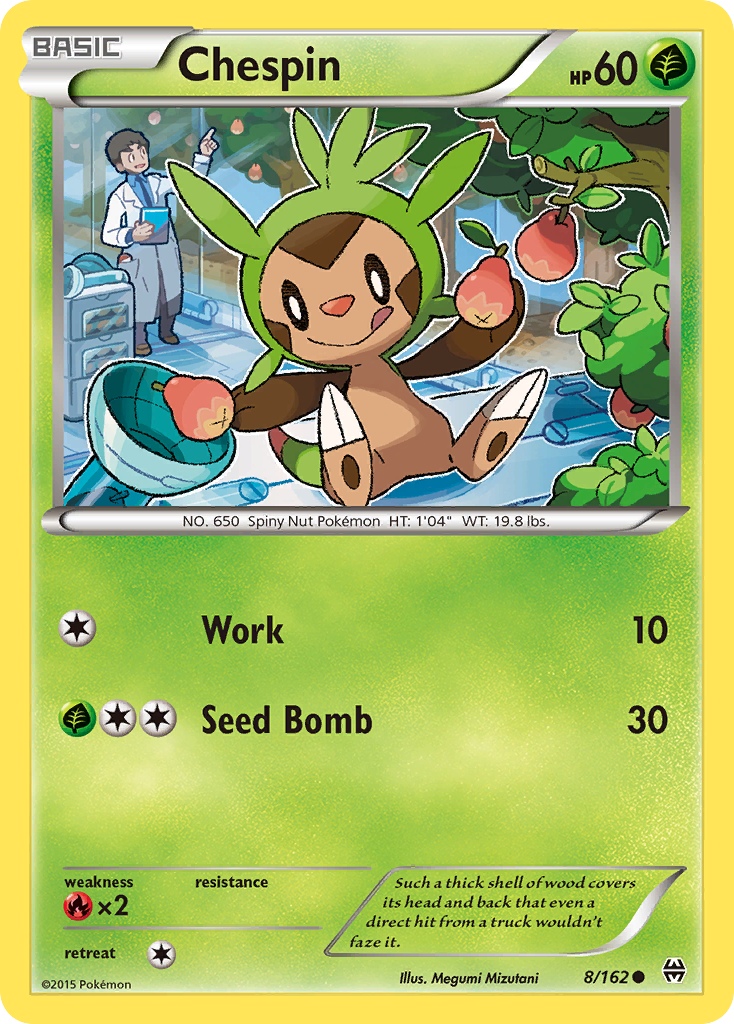 Chespin (8/162) [XY: BREAKthrough] | North Valley Games