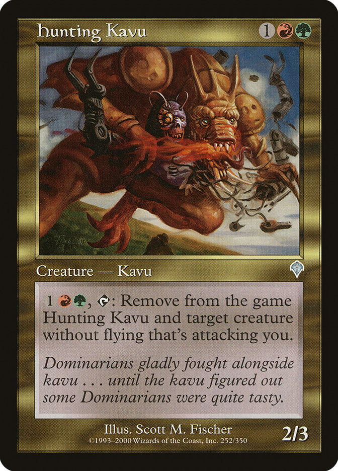 Hunting Kavu [Invasion] | North Valley Games