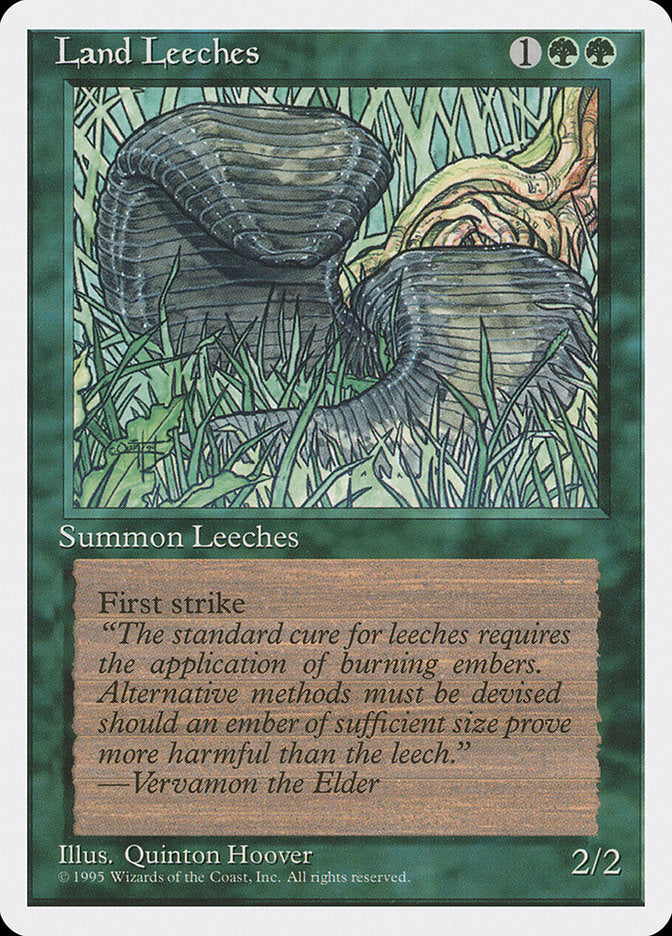 Land Leeches [Fourth Edition] | North Valley Games