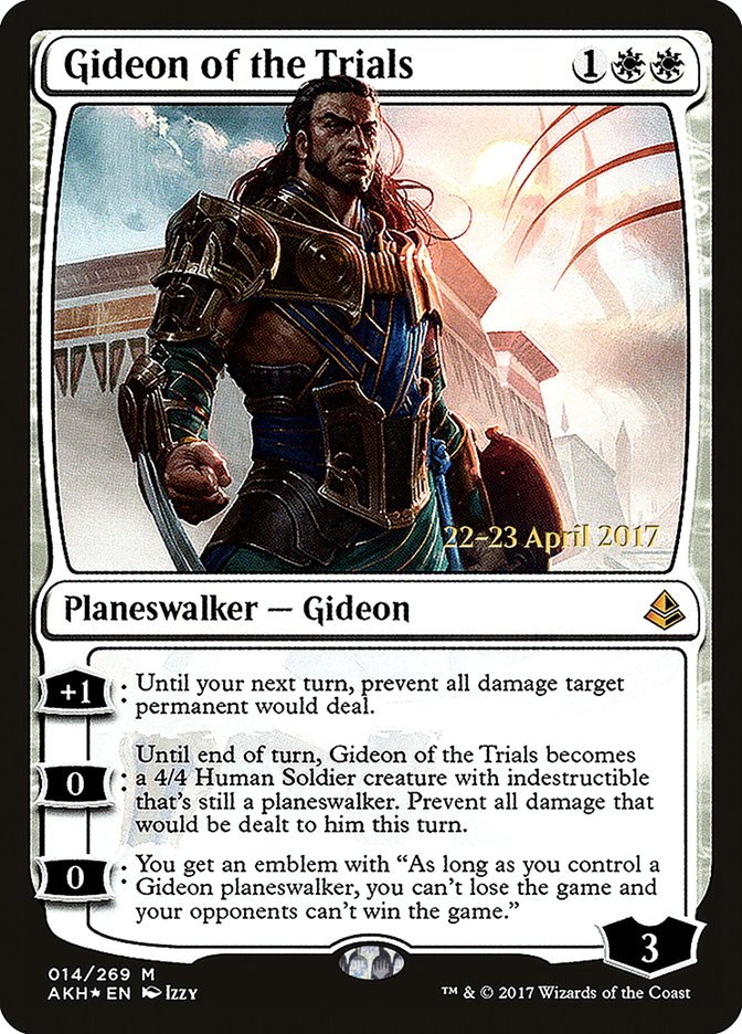 Gideon of the Trials [Amonkhet Prerelease Promos] | North Valley Games