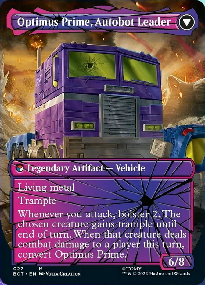 Optimus Prime, Hero // Optimus Prime, Autobot Leader (Shattered Glass) [Transformers] | North Valley Games