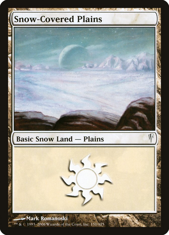 Snow-Covered Plains [Coldsnap] | North Valley Games