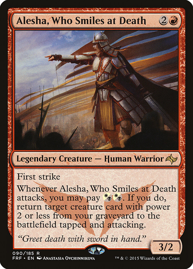 Alesha, Who Smiles at Death [Fate Reforged] | North Valley Games