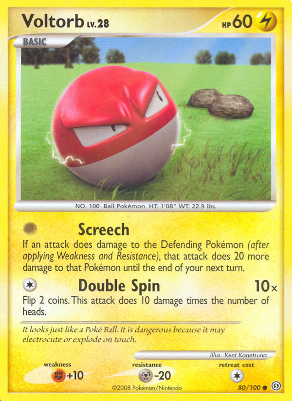 Voltorb (80/100) [Diamond & Pearl: Stormfront] | North Valley Games