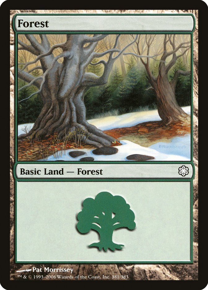 Forest (381) [Coldsnap Theme Decks] | North Valley Games
