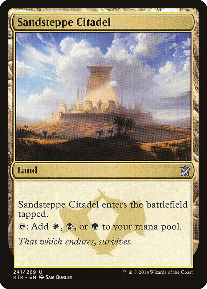 Sandsteppe Citadel [Khans of Tarkir] | North Valley Games