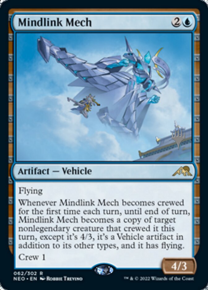 Mindlink Mech (Promo Pack) [Kamigawa: Neon Dynasty Promos] | North Valley Games
