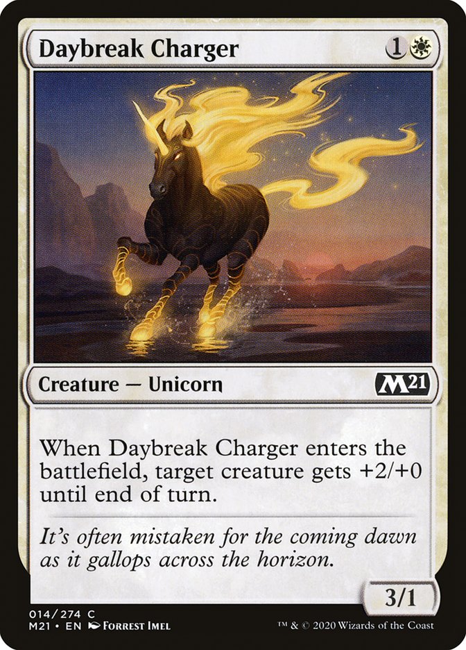 Daybreak Charger [Core Set 2021] | North Valley Games