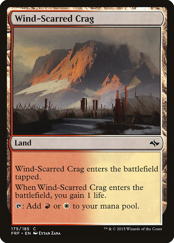 Wind-Scarred Crag [Fate Reforged] | North Valley Games
