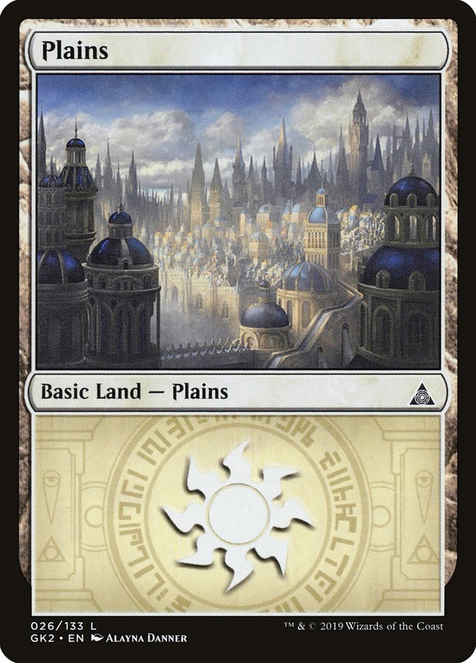 Plains (26) [Ravnica Allegiance Guild Kit] | North Valley Games