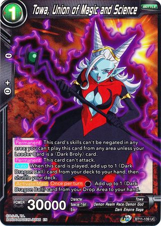Towa, Union of Magic and Science (BT11-139) [Vermilion Bloodline] | North Valley Games