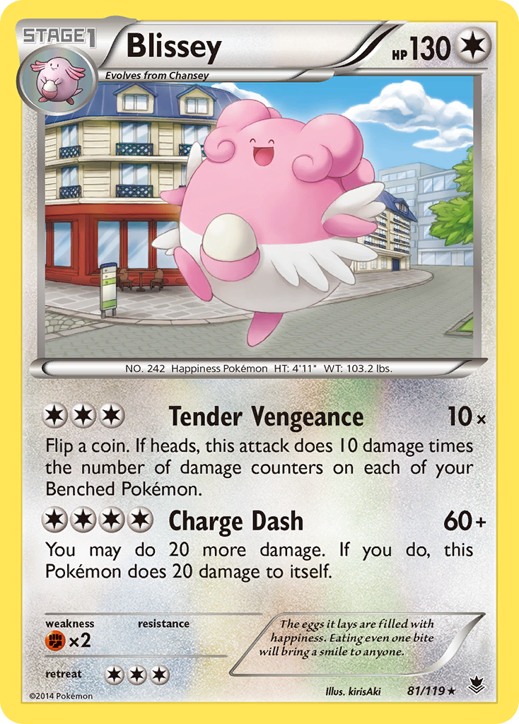 Blissey (81/119) [XY: Phantom Forces] | North Valley Games