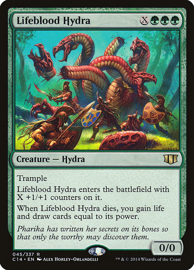 Lifeblood Hydra [Commander 2014] | North Valley Games