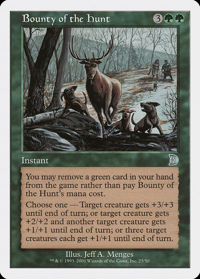 Bounty of the Hunt [Deckmasters] | North Valley Games