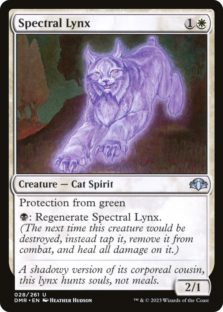 Spectral Lynx [Dominaria Remastered] | North Valley Games