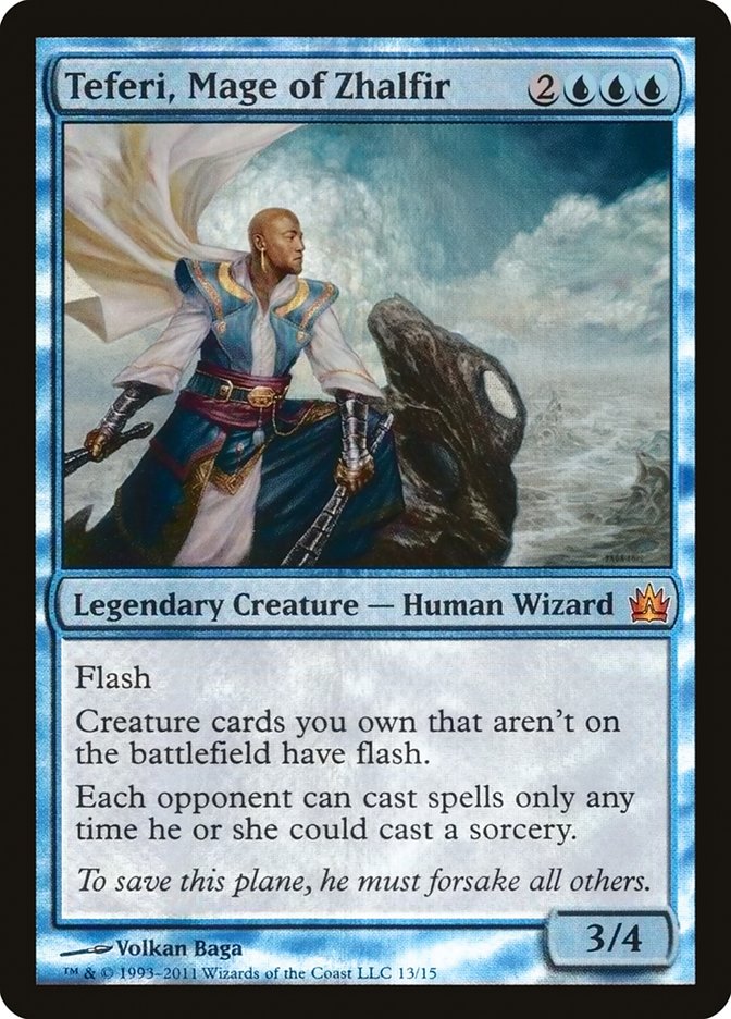 Teferi, Mage of Zhalfir [From the Vault: Legends] | North Valley Games