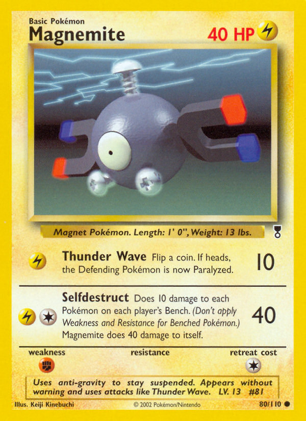 Magnemite (80/110) [Legendary Collection] | North Valley Games