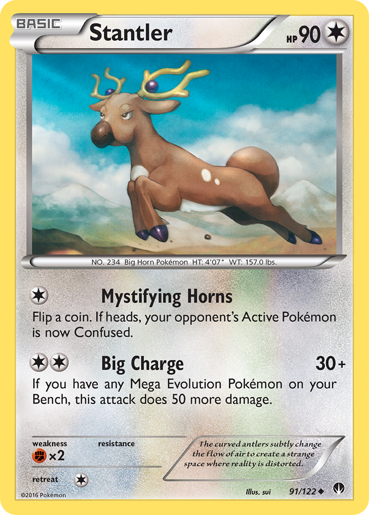 Stantler (91/122) [XY: BREAKpoint] | North Valley Games