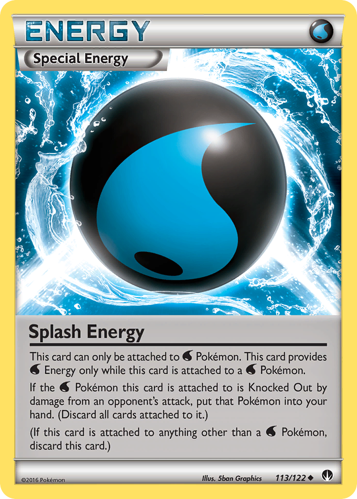 Splash Energy (113/122) [XY: BREAKpoint] | North Valley Games