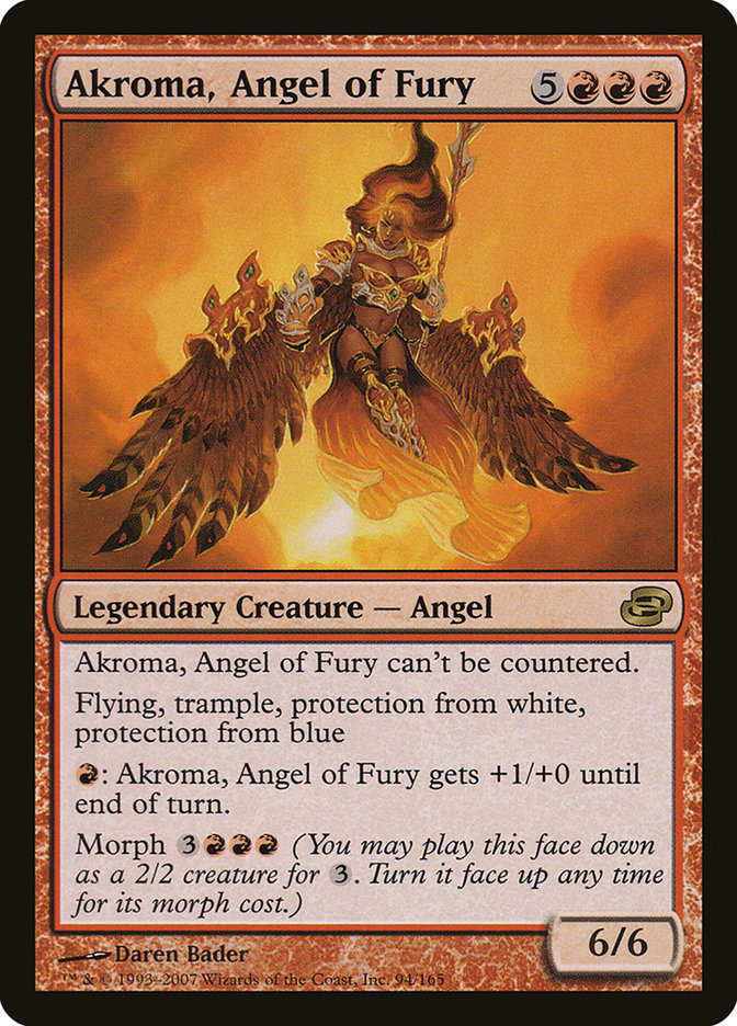 Akroma, Angel of Fury [Planar Chaos] | North Valley Games
