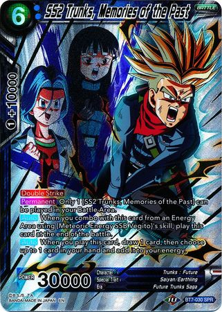 SS2 Trunks, Memories of the Past (SPR) (BT7-030) [Assault of the Saiyans] | North Valley Games