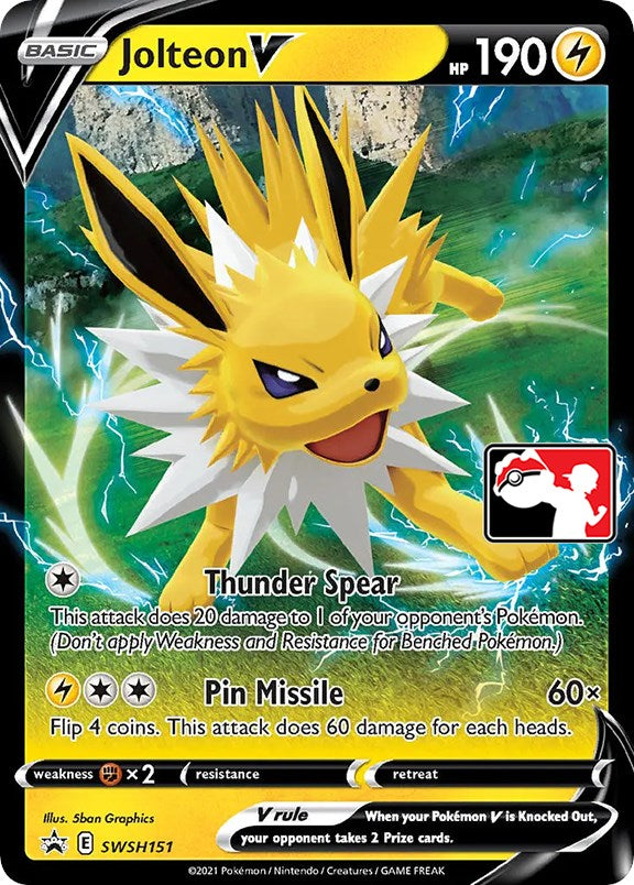 Jolteon V (SWSH151) [Prize Pack Series One] | North Valley Games