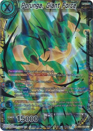 Porunga, Giant Force (DB3-143) [Giant Force] | North Valley Games