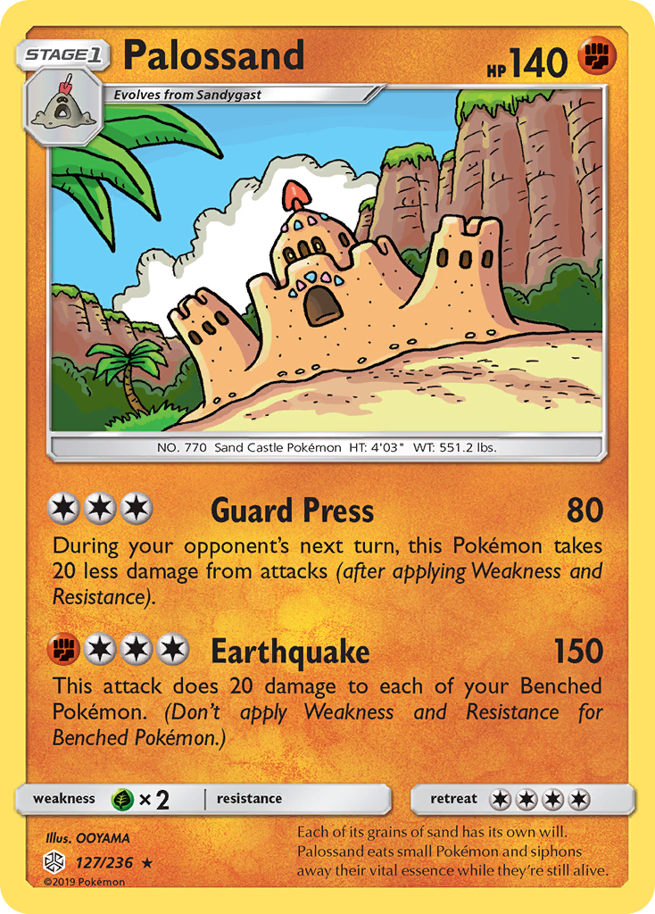 Palossand (127/236) [Sun & Moon: Cosmic Eclipse] | North Valley Games