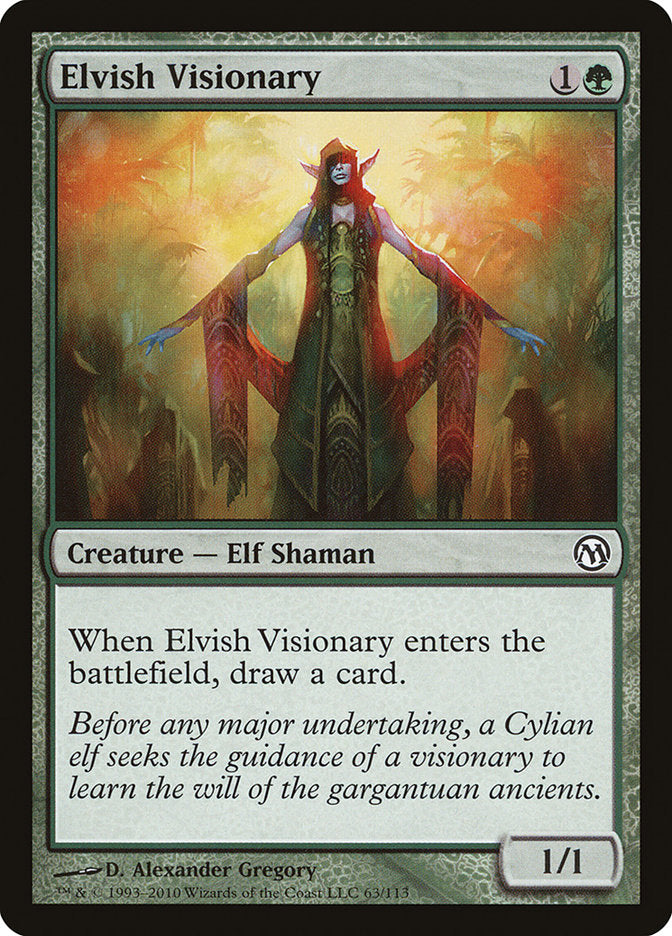 Elvish Visionary [Duels of the Planeswalkers] | North Valley Games