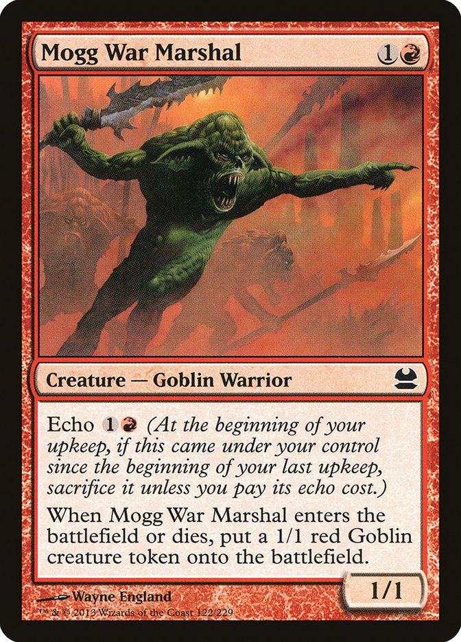Mogg War Marshal [Modern Masters] | North Valley Games