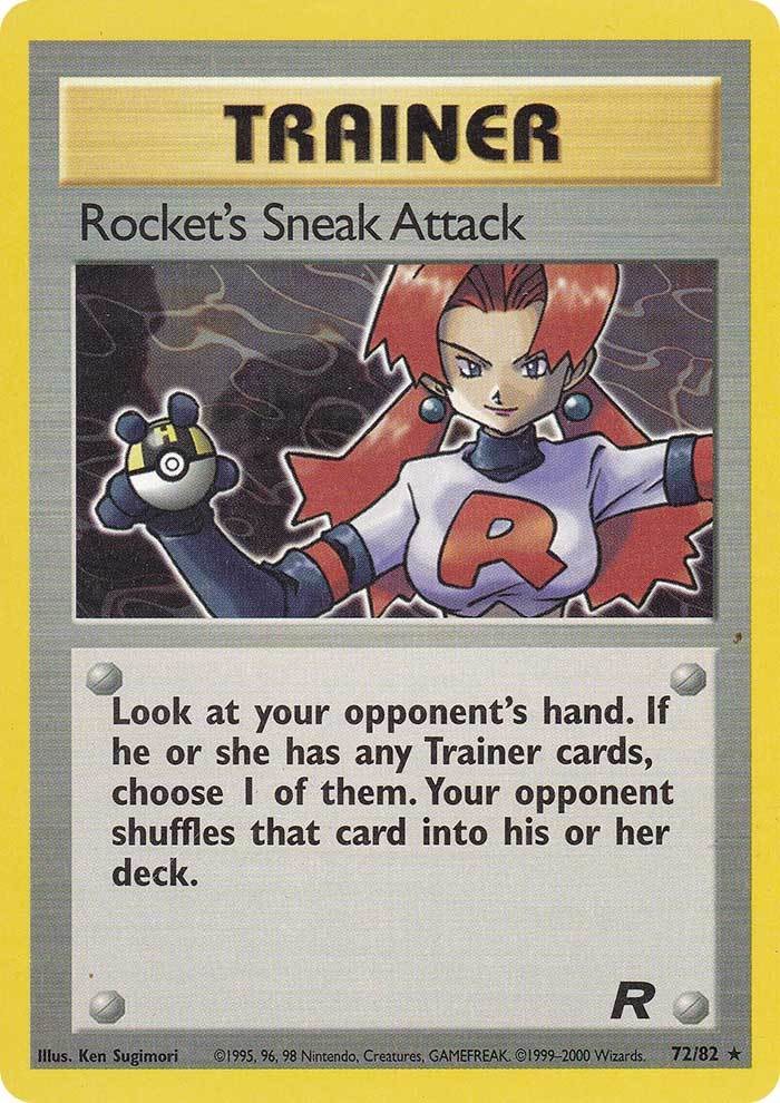 Rocket's Sneak Attack (72/82) [Team Rocket Unlimited] | North Valley Games