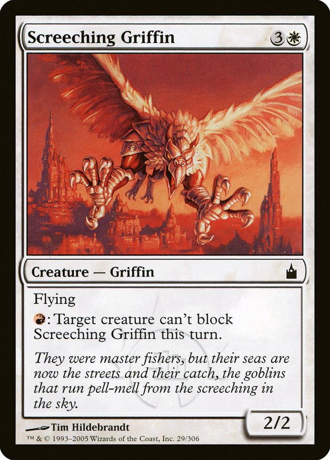 Screeching Griffin [Ravnica: City of Guilds] | North Valley Games