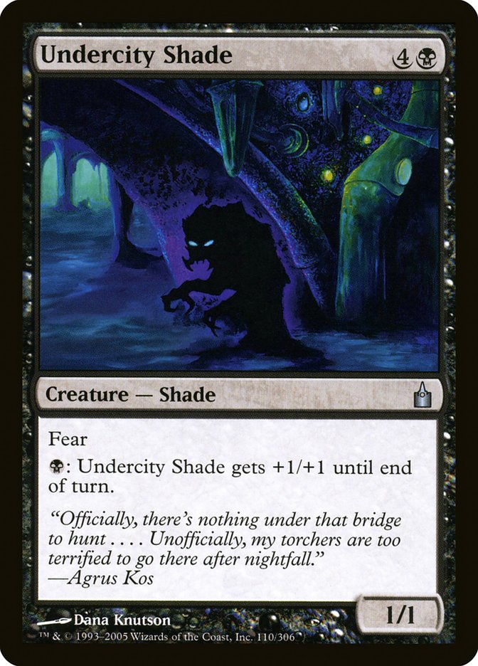 Undercity Shade [Ravnica: City of Guilds] | North Valley Games