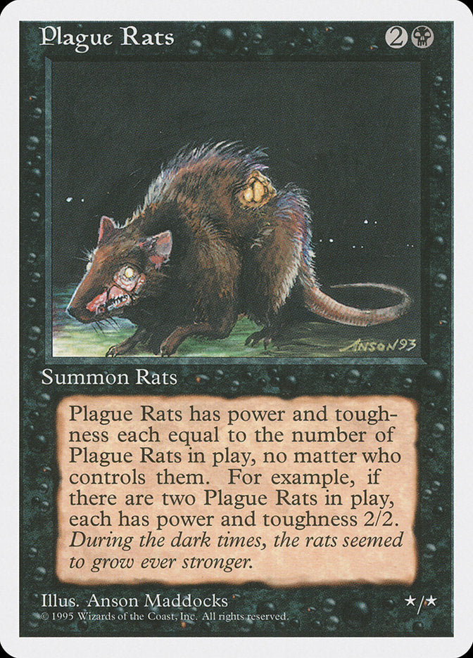 Plague Rats [Fourth Edition] | North Valley Games