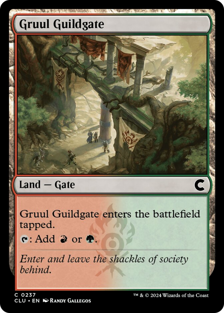 Gruul Guildgate [Ravnica: Clue Edition] | North Valley Games