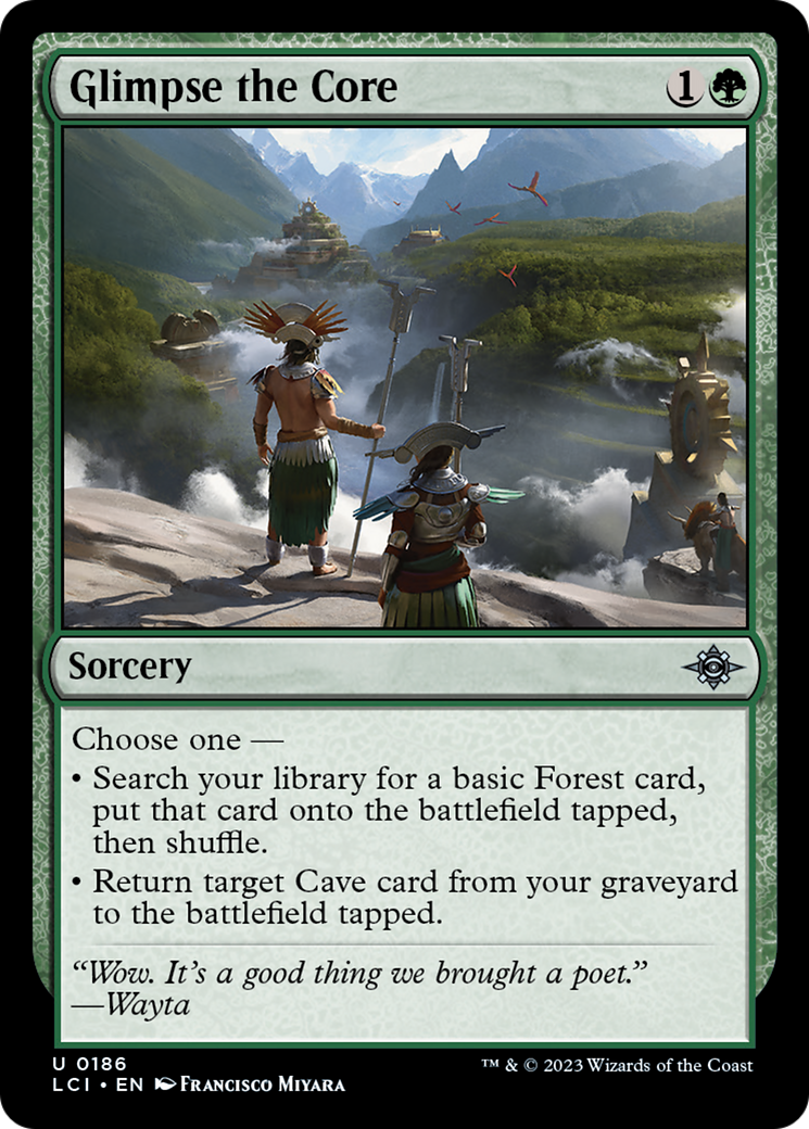 Glimpse the Core [The Lost Caverns of Ixalan] | North Valley Games
