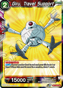 Giru, Travel Support (BT17-015) [Ultimate Squad] | North Valley Games