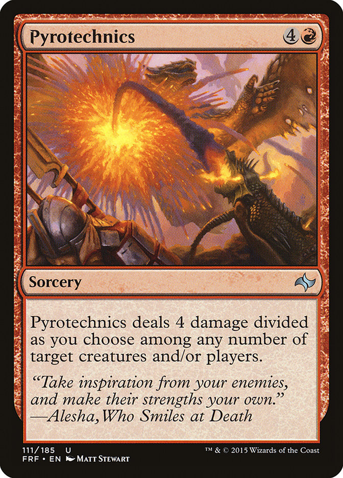 Pyrotechnics [Fate Reforged] | North Valley Games