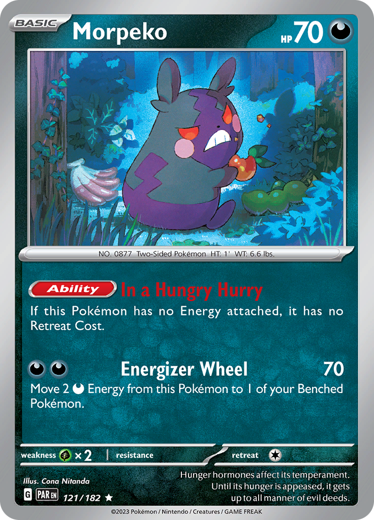 Morpeko (121/182) [Scarlet & Violet: Paradox Rift] | North Valley Games