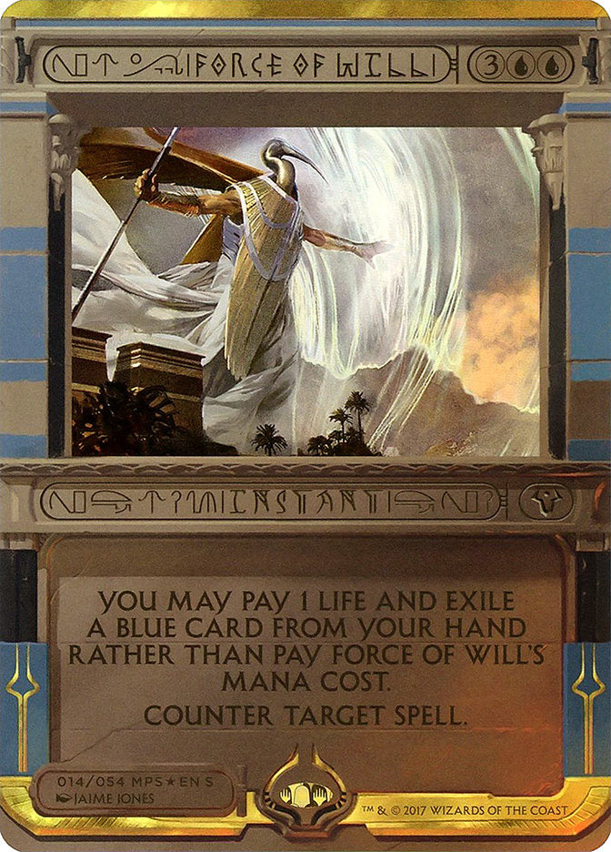 Force of Will (Invocation) [Amonkhet Invocations] | North Valley Games