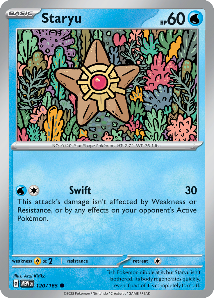 Staryu (120/165) [Scarlet & Violet: 151] | North Valley Games