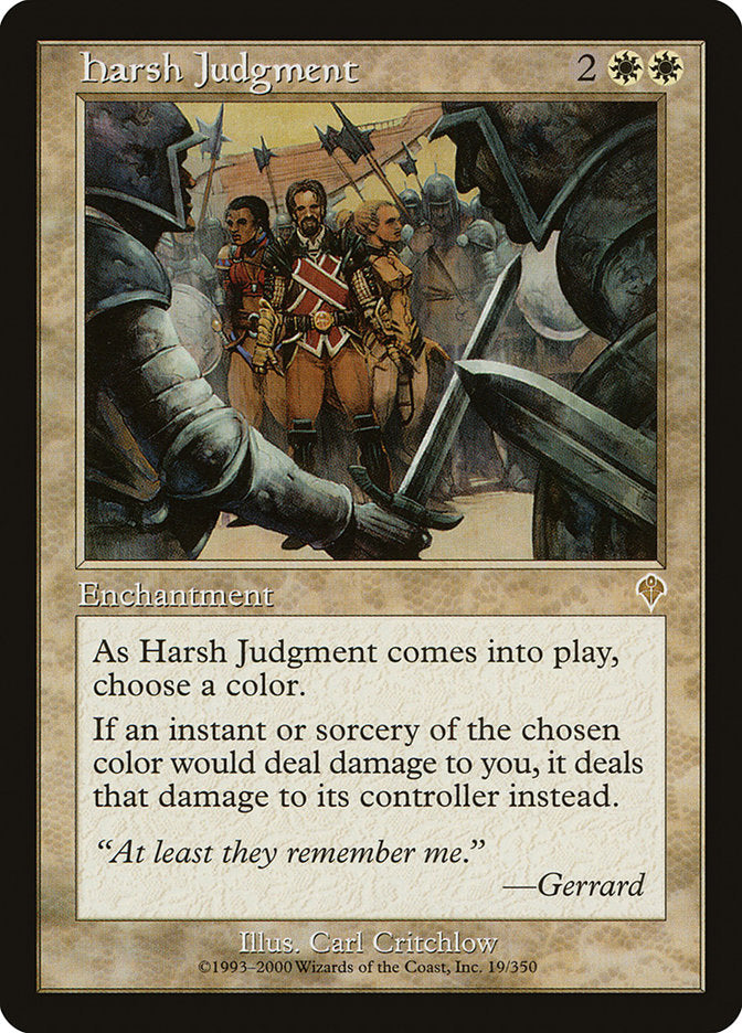 Harsh Judgment [Invasion] | North Valley Games